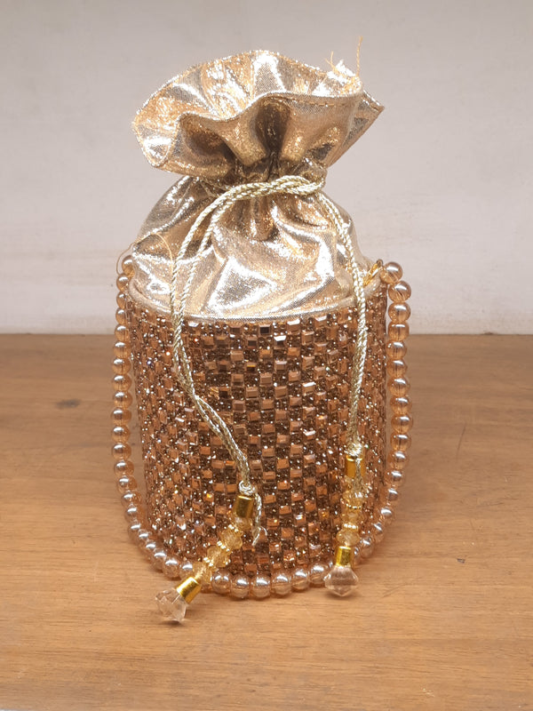 Golden | Fancy Potli for women