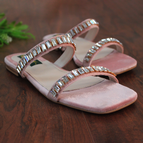 Pink Fancy Slippers For Women