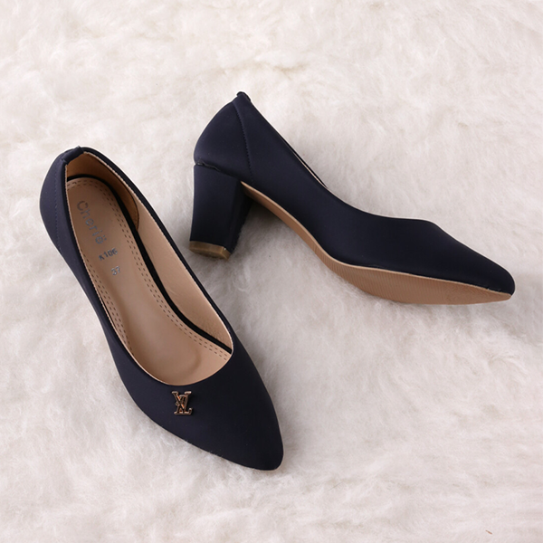 Blue Heel Pumps for women