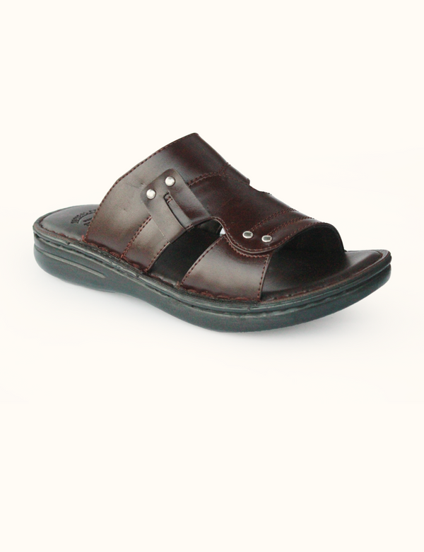 Brown | Medicated Slippers For Men