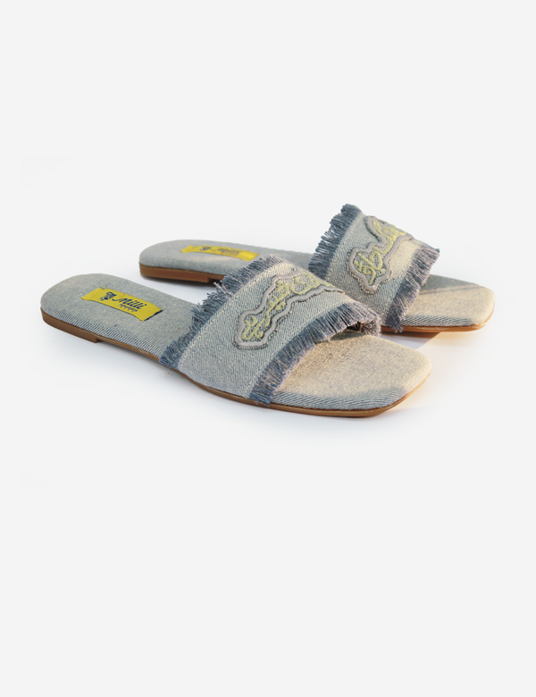 Grey | Fancy Women Slippers