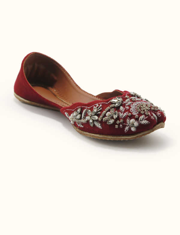 Maroon | Fancy Khussa for Women