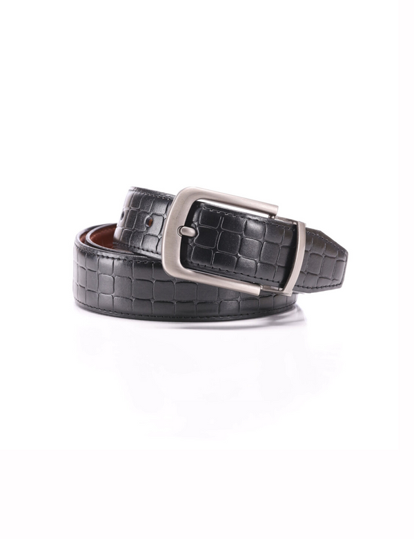 Black | Leather Belt for Men