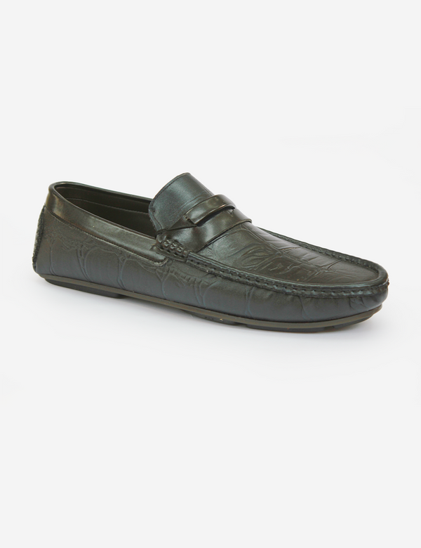 Plan Casual Black Loafer for men