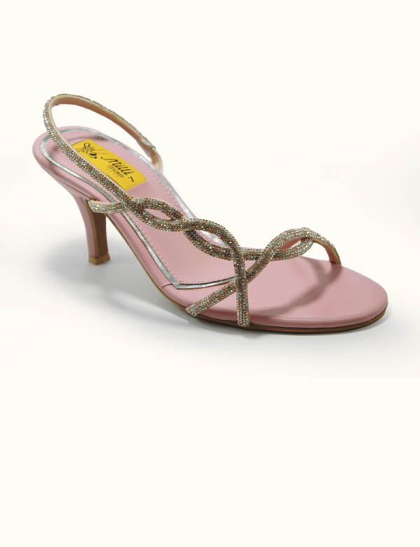 Pink | Facny Heel Sandal for Women