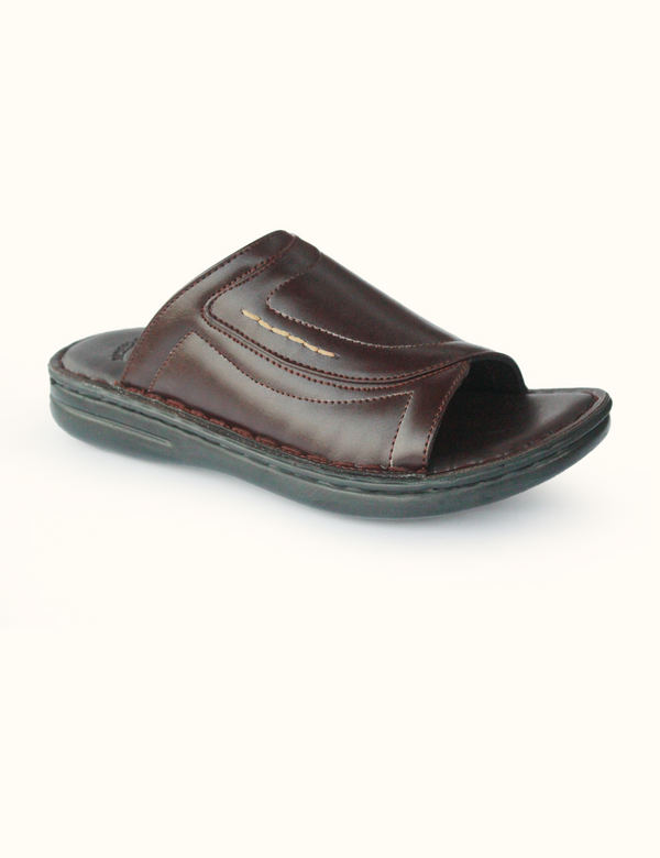 Brown | Medicated Slippers For Men