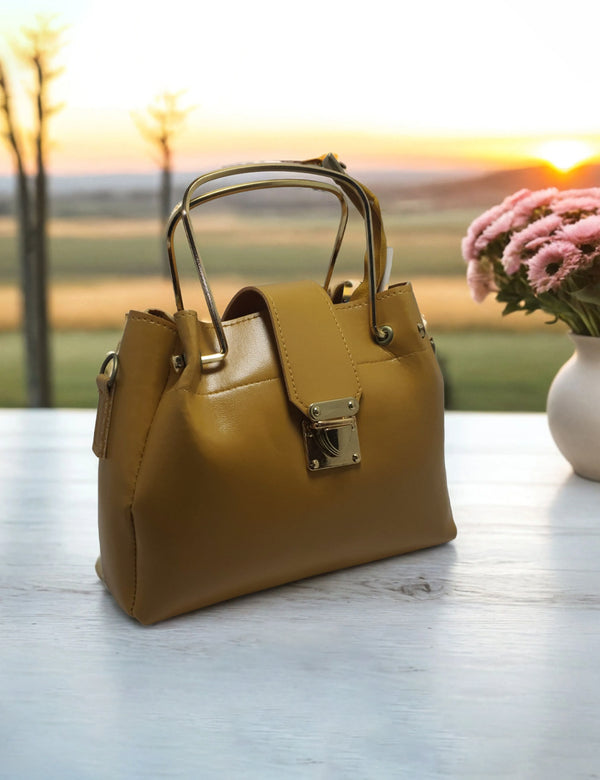 Yellow Hand Bag for women