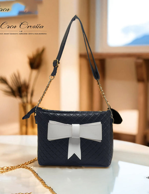 Black| Fancy Handbag