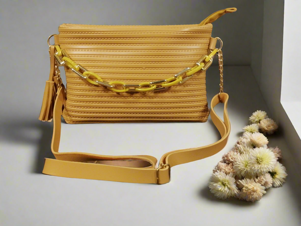 Yellow Fancy Bags for women