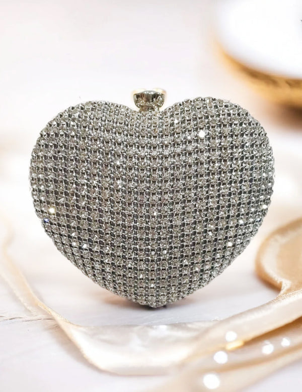 Silver | Fancy Clutch for women