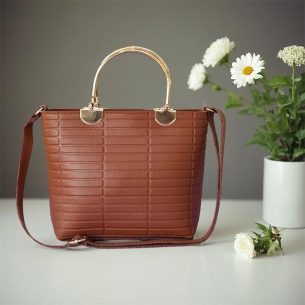 Brown Hand & Shoulder Bag for women