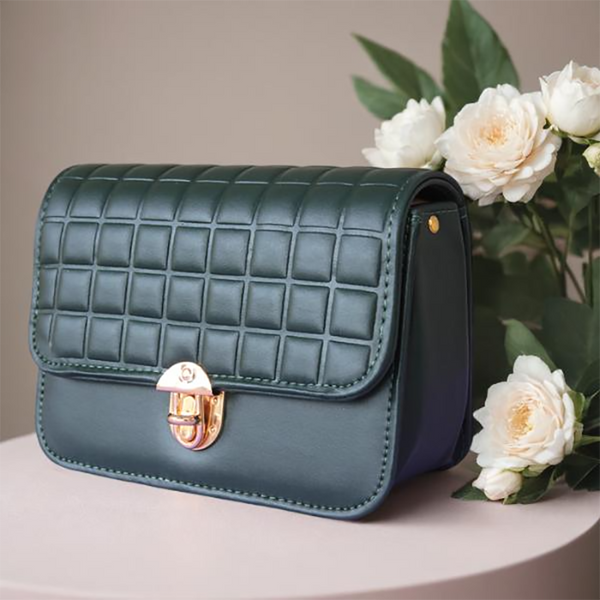 Green Shoulder Bag for women