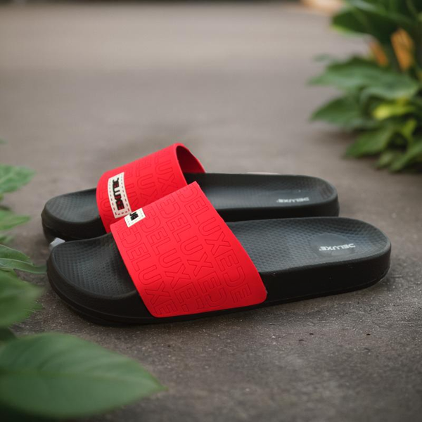 Red Slippers for Men