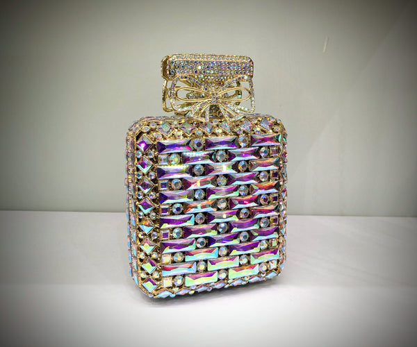 Gold Multi Bridal Fancy Clutch