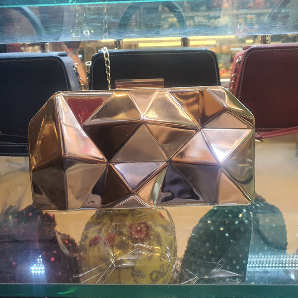 Golden | Fancy Clutch for women