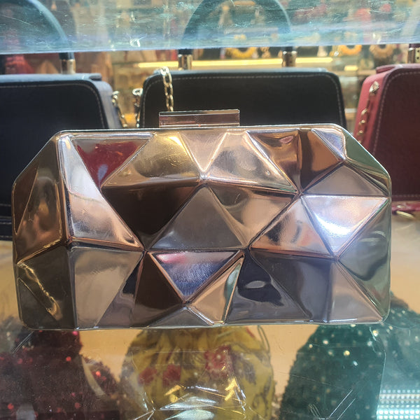 Silver | Fancy Clutch for Women