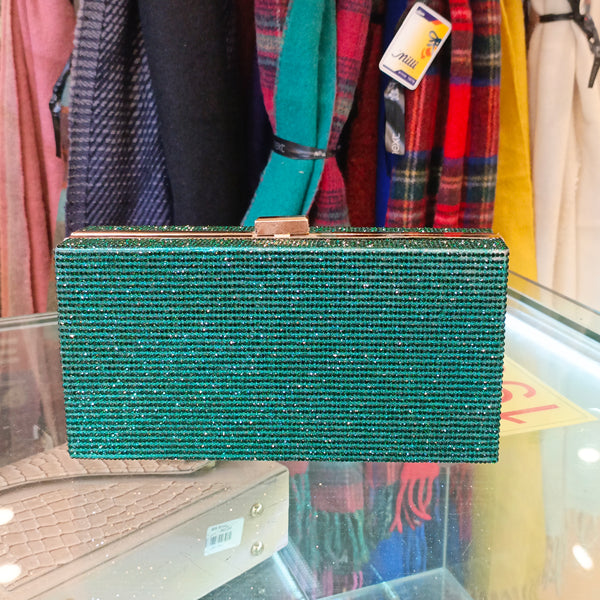 Green Fancy Clutch for women