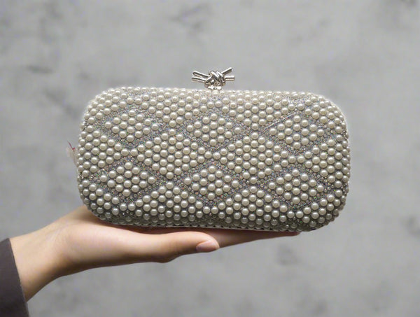 Silver | Fancy Clutch for women