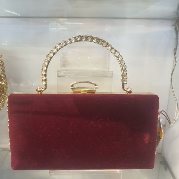 maroon | Fancy Clutch for women