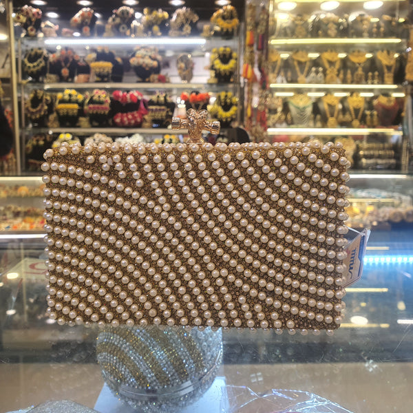 Golden | Fancy Clutch for women