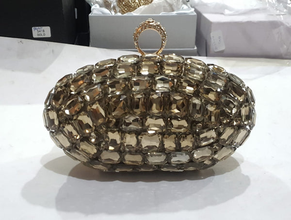 Golden | Fancy Clutch for women