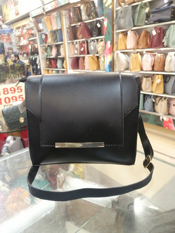 Black| Fancy Hand Bag