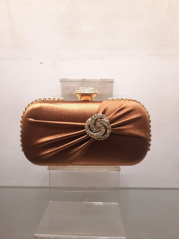 Brown | Fancy Clutch for women