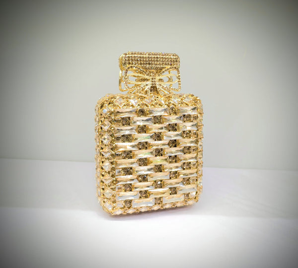 Golden Bridal Fancy Clutch
