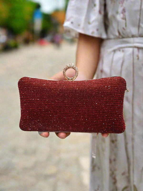 RED | Fancy Clutch for women