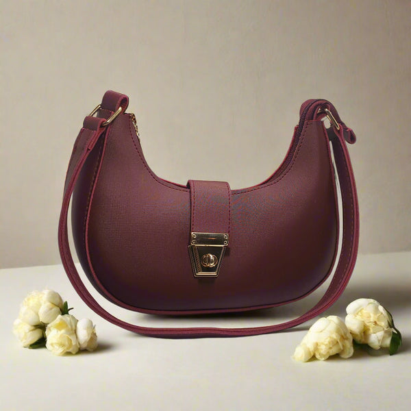 Maroon | Handbag for womenf