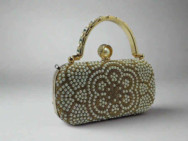 Golden | Fancy Clutch for women