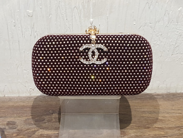 Maroon Fancy Clutch for women