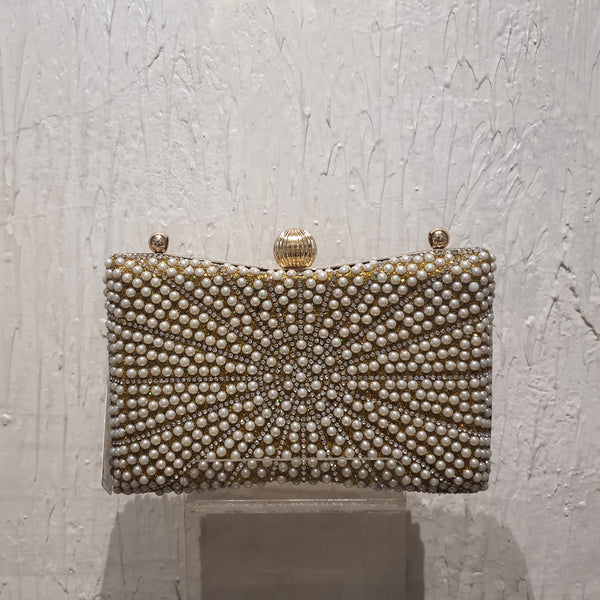 Golden | Fancy Clutch for women