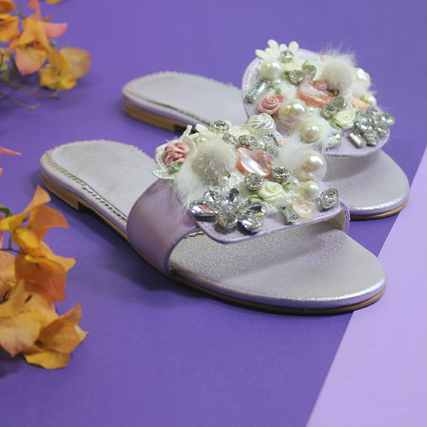 Purple Casual Slipper