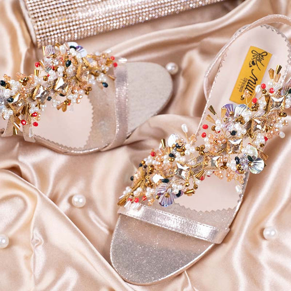 Golden Fancy Sandal