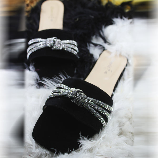 Black Casual Slipper