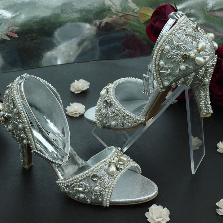 Bridal Heeled Sandals (6611721191447)